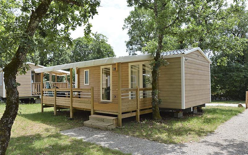 camping lot rocamadour mobil home